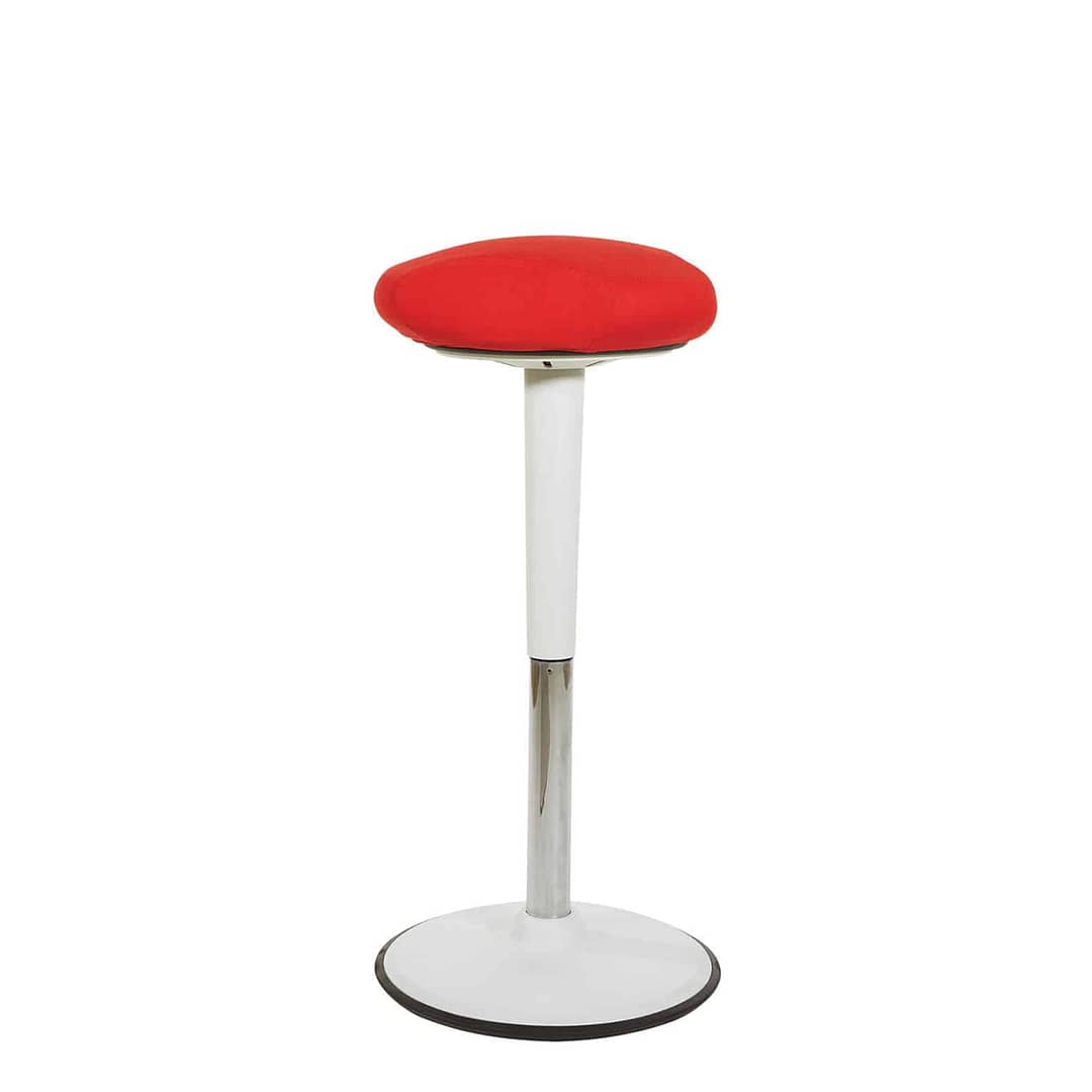 Office Star Active Perch Stool Red