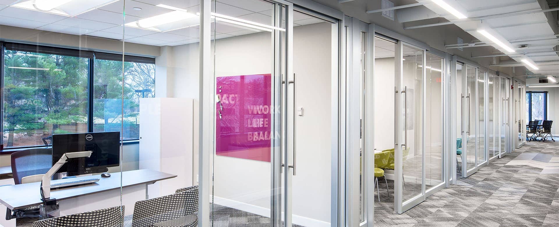 Cubicles and Architectural Walls for When Privacy Matters
