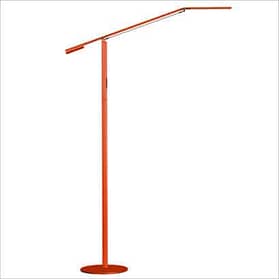 Koncept Z-Bar orange standing lamp: Illuminating Elegance and Efficiency